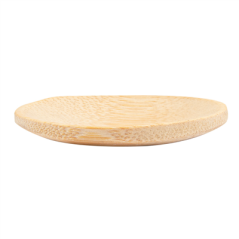 MINI ASSIETTES RONDES Ø 6 CM NATUREL BAMBOU (24 UNITÉ)