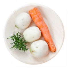 Image ASSIETTES RONDES 'WOOD'  Ø 15,5x1 CM NATUREL BOIS (50 UNITÉ) #4