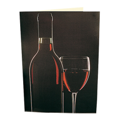 Image CARTE 2 VOLETS "CELLIER" 48x33 CM ASSORTI CARTON (1 UNITÉ) #1