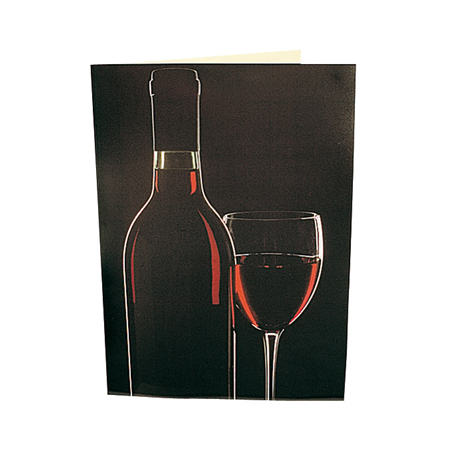 Image CARTE 2 VOLETS "CELLIER"  48x33 CM ASSORTI CARTON (1 UNITÉ) #1