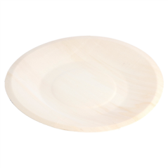 Image ASSIETTES RONDES 'WOOD'  Ø 19x1,5 CM NATUREL BOIS (50 UNITÉ) #3