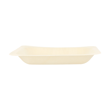 ASSIETTES CARRÉES 'WOOD'  14x14x2 CM NATUREL BOIS (50 UNITÉ)