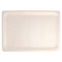 Image PLATEAUX RECTANGULAIRES 'WOOD' 40x28x2 CM NATUREL BOIS (200 UNITÉ) #1