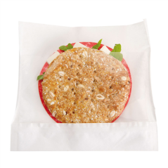 Image RÉCIPIENTS AVEC BASE ET FENÊTRE 'KANGOO PACK' 40 G/M2 + 15 PP 21+3x16/12 CM BLANC KRAFT (100 UNITÉ) #1