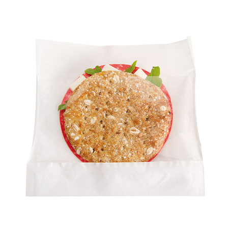 Image RÉCIPIENTS AVEC BASE ET FENÊTRE 'KANGOO PACK' 40 G/M2 + 15 PP 21+3x16/12 CM BLANC KRAFT (100 UNITÉ) #1