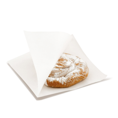 Image SACHETS OUVERTS 2 CÔTÉS 'OPEN PACK' 22 G/M2 + 8 LDPE 12x12,2 CM BLANC KRAFT (100 UNITÉ) #1