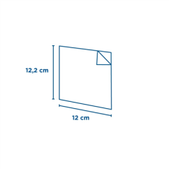 Image SACHETS OUVERTS 2 CÔTÉS 'OPEN PACK' 22 G/M2 + 8 LDPE 12x12,2 CM BLANC KRAFT (100 UNITÉ) #5