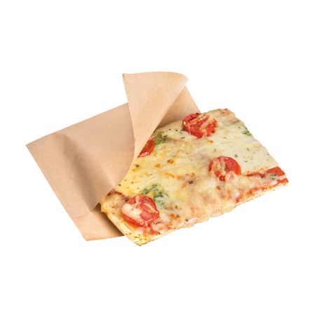 Image SACHETS OUVERTS BROCHETTES, HOT DOGS 'OPEN PACK' 35 G/M2 + 10 LDPE 15x13/10 CM NATUREL KRAFT (100 UNITÉ) #1