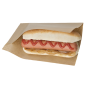 Image SACHETS OUVERTS BROCHETTES, HOT DOGS 'OPEN PACK' 35 G/M2 + 10 LDPE 20x13/10 CM NATUREL KRAFT (100 UNITÉ) #1