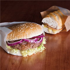 Image SACHETS AVEC FENÊTRE 'PACK DELICATESSEN' 50 G/M2 + 15 PP 9+5x17 CM BLANC KRAFT (100 UNITÉ) #4