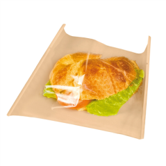 Image DELI PACK  35 G/M2 + 13 PP 24x19/17 CM NATUREL KRAFT (500 UNITÉ) #4