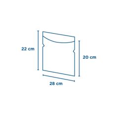 Image DELI PACK  35 G/M2 + 13 PP 28x22/20 CM NATUREL KRAFT (500 UNITÉ) #4