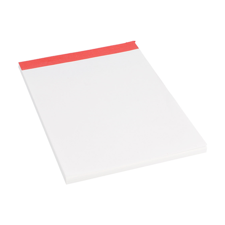 Image BLOCS NOTES (1/8) 80 FEUILLES  10,5x15,7 CM BLANC PAPIER (120 UNITÉ) #1
