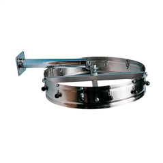 CARROUSEL POUR COMMANDES MURAL 16 PINCES Ø 45 CM ARGENTE INOX (1 UNITÉ)