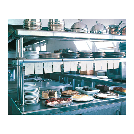 Image RACK GLISSANT POUR COMMANDES  46x5,4 CM ARGENTE INOX (1 UNITÉ) #1