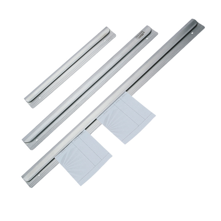 RACK GLISSANT POUR COMMANDES  61x5,4 CM ARGENTE INOX (1 UNITÉ)