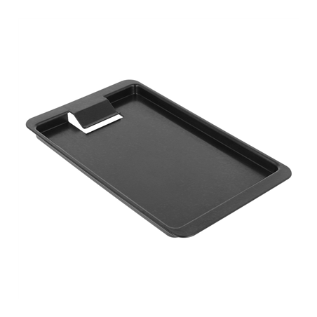 Image PLATEAUX POUR ADDITION/POURBOIRE AVEC CLIP  20x12x1 CM NOIR ABS (1 UNITÉ) #1