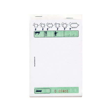 Image BLOCS COMMANDES TRIPLI 50x3 FEUILLES  10x15 CM VERT AUTOCOPIANT (100 UNITÉ) #1