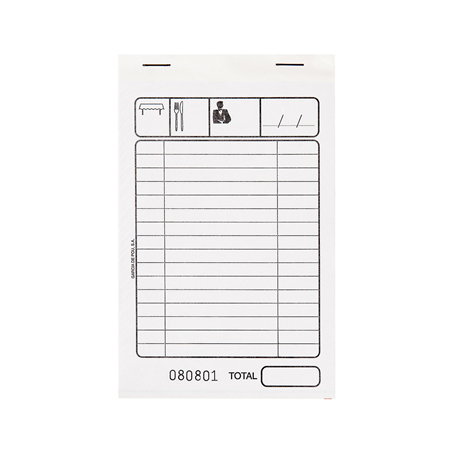 Image BLOCS FACTURES DUPLI 50x2 FEUILLES  10x15 CM BLANC AUTOCOPIANT (100 UNITÉ) #1