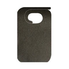 Image BAVOIRS ADULTES 'SPUNBOND' 60 G/M2 36x60 CM NOIR PP (100 UNITÉ) #1