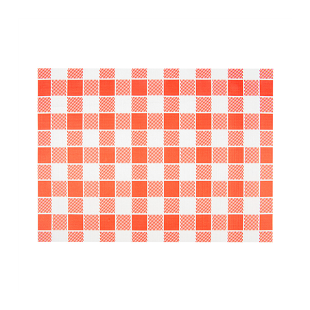 Image SETS DE TABLE 'VICHY' 48 G/M2 31x43 CM BLANC CELLULOSE (2000 UNITÉ) #1