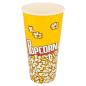Image RÉCIPIENTS POUR POP-CORN 720 ML 230 +20 PE G/M2 Ø 9,5/6,5x17,7 CM CARTON (1000 UNITÉ) #1