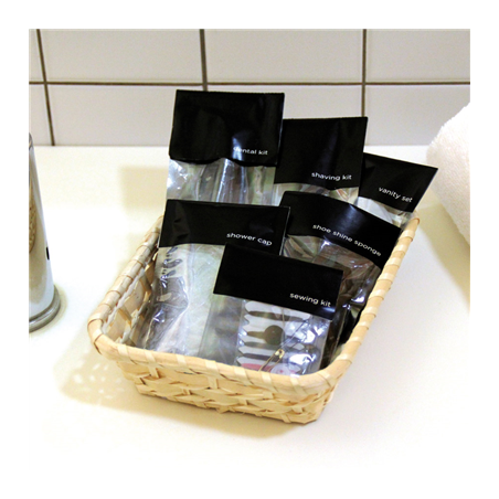 ÉPONGES CHAUSSURES 'NEW AMENITIES'  NOIR (250 UNITÉ)