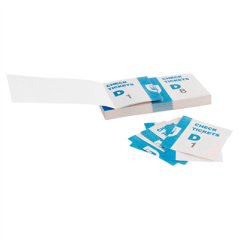 Image BLOCS VESTIAIRE NUMÉROS EN DOUBLE 1-100  15,5 CM PAPIER (30 UNITÉ) #4