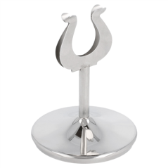 Image PINCE POUR NUMÉROS DE TABLE  Ø7,2x10,2 (h) CM ARGENTE INOX (1 UNITÉ) #1