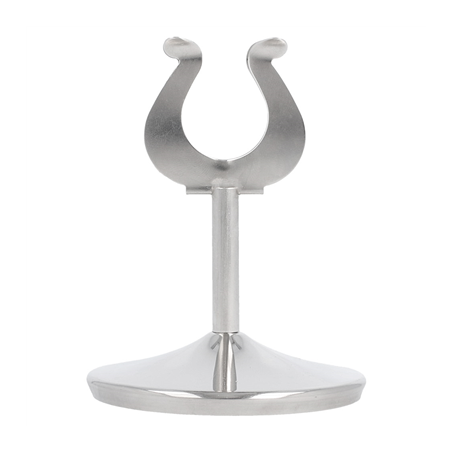 PINCE POUR NUMÉROS DE TABLE  Ø7,2x10,2 (h) CM ARGENTE INOX (1 UNITÉ)