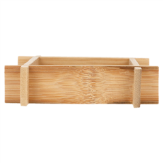 Image 20 MINI RÉCIPIENTS  12x12x3 CM NATUREL BAMBOU (1 UNITÉ) #3