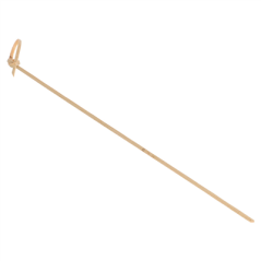 Image PIQUES "RUBAN" 21 (h) CM NATUREL BAMBOU (100 UNITÉ) #1