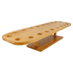 Image DISPLAY 20 CÔNES 50x14,7x9 CM NATUREL BAMBOU (1 UNITÉ) #1