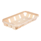 Image CORBEILLES  26x12,5x4 CM NATUREL BOIS (120 UNITÉ) #1
