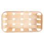 Image CORBEILLES  26x12,5x4 CM NATUREL BOIS (120 UNITÉ) #3