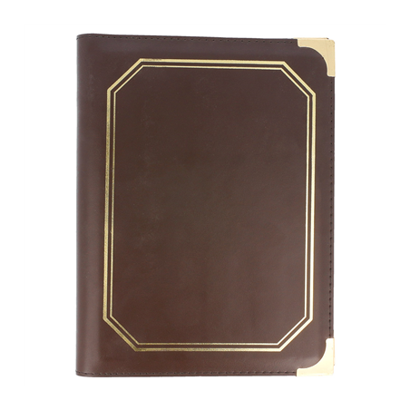 PORTE MENU DIN-A5 MULTIMENU 19x24,5 CM MARRON PVC (1 UNITÉ)