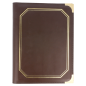 Image PORTE MENU DIN-A5 MULTIMENU  19x24,5 CM MARRON PVC (1 UNITÉ) #2