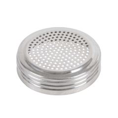 Image SAUPOUDREUSE SEL AVEC ANSE 450 ML Ø 7x13,2 CM ARGENTE INOX (1 UNITÉ) #4