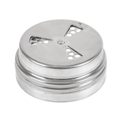 Image SAUPOUDREUSE ÉPICES AVEC ANSE 295 ML Ø 7x11 CM ARGENTE INOX (1 UNITÉ) #6