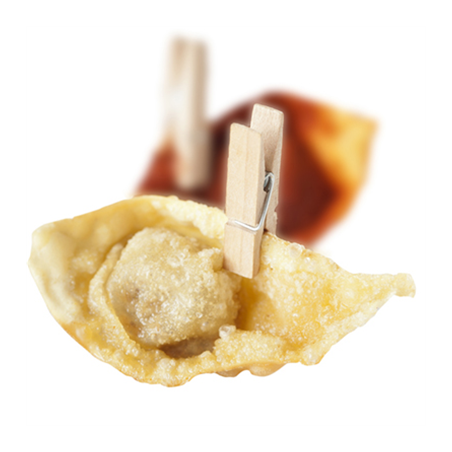 Image MINI PINCES  2,5 (h) CM NATUREL BOIS (100 UNITÉ) #1