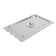 Image COUVERCLE 1/1 POUR RÉFÉRENCE 181.63/64/65  53x32,5x3,7 CM ARGENTE INOX (1 UNITÉ) #1