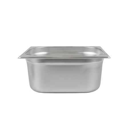 BAC GASTRONOME 1/2 8,4 L 32,5x26,5x15 CM ARGENTE INOX (1 UNITÉ)