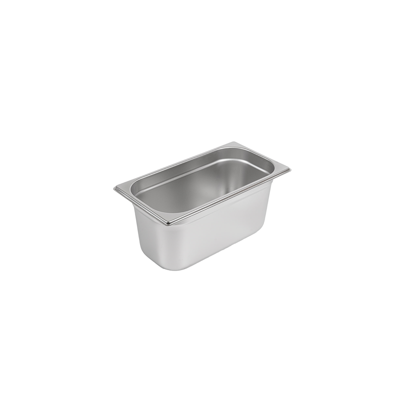BAC GASTRONOME 1/3 4,9 L 32,5x17,5x15 CM ARGENTE INOX (1 UNITÉ) BAC GASTRONOME 1/3 4,9 L 32,5x17,5x15 CM ARGENTE INOX (1 UNITÉ)