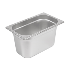 Image BAC GASTRONOME 1/4 3,8 L 26,5x16x15 CM ARGENTE INOX (1 UNITÉ) #1