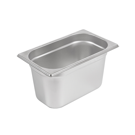 Image BAC GASTRONOME 1/4 3,8 L 26,5x16x15 CM ARGENTE INOX (1 UNITÉ) #1