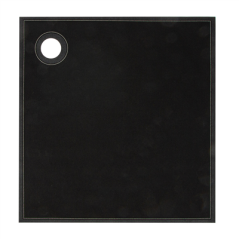 Image 12 U. TORCHONS EN ROULEAU 'CUBI-DRAP'  40x40 CM NOIR COTON (1 UNITÉ) #1