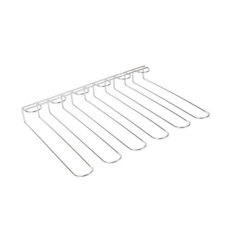 Image RACK POUR COUPES 5 RANGS  44,7x31x5,5 CM ARGENTE INOX (1 UNITÉ) #1