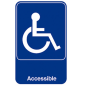 PLAQUE AUTOADHESIVE "ACCESSIBLE" 15,3x23 CM BLEU METACRYLATE (1 UNITÉ) Image PLAQUE AUTOADHESIVE "ACCESSIBLE" 15,3x23 CM BLEU METACRYLATE (1 UNITÉ) #1