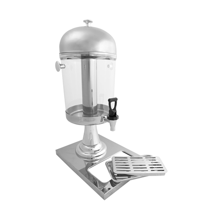 DISTRIBUTEUR DE JUS 8 L 35x26x58,5 CM ARGENTE INOX (1 UNITÉ)