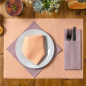 Image SETS DE TABLE 'DRY COTTON' 55 G/M2 30x40 CM MANDARINE AIRLAID (800 UNITÉ) #4